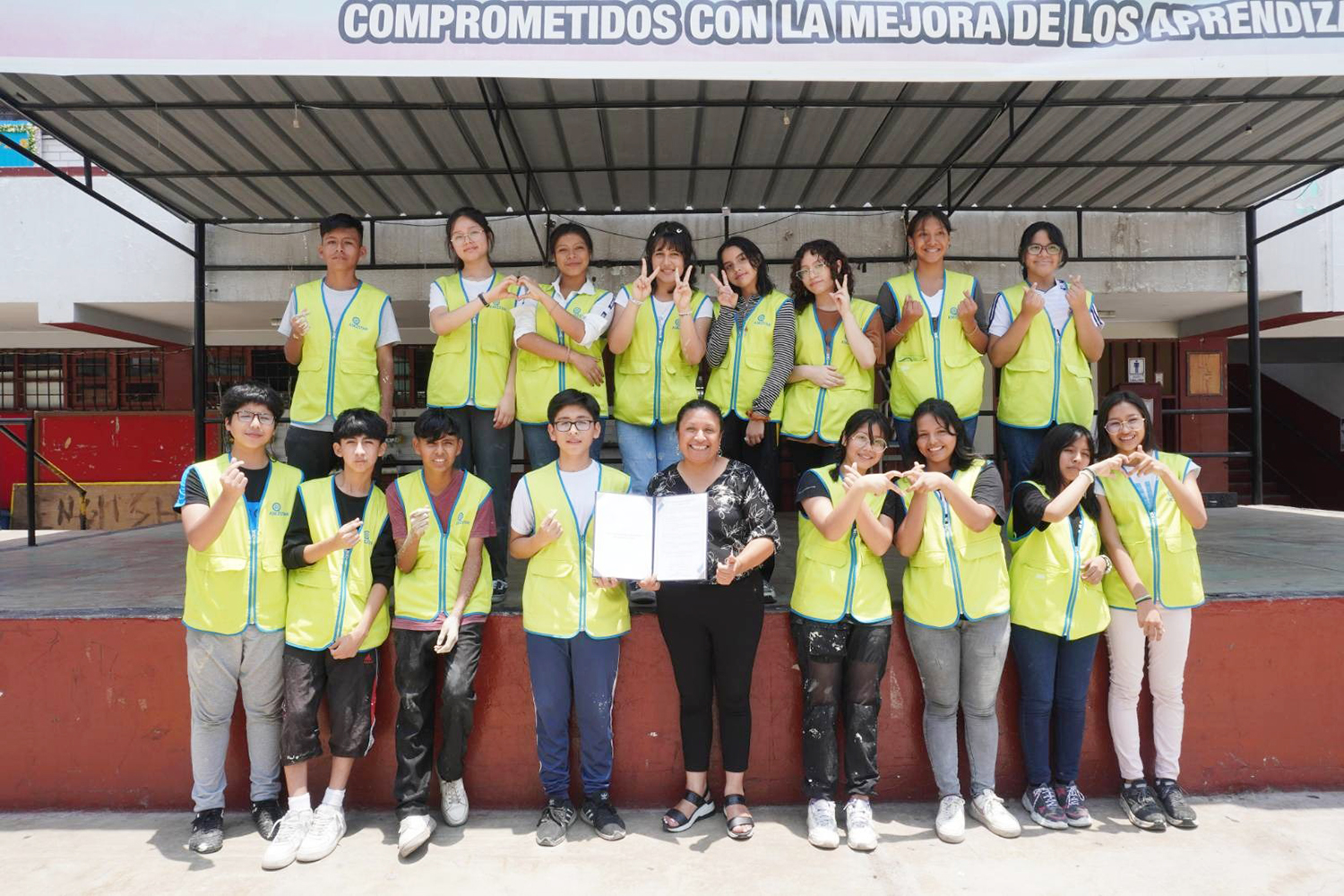 Principal of Dora Mayer School, Peru